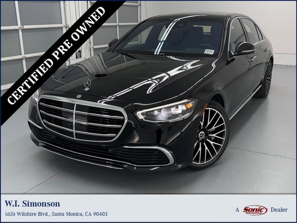 Certified 2022 Mercedes-Benz S-Class S 580 Sedan