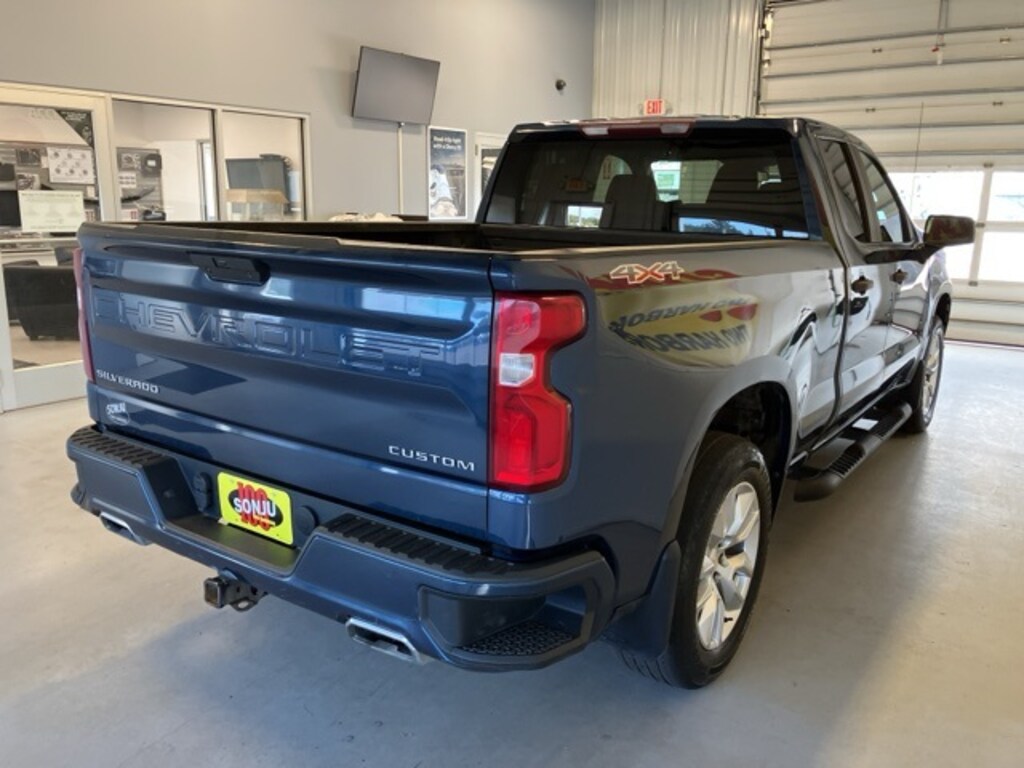 Used 2019 Chevrolet Silverado 1500 Silverado Custom Truck Double Cab
