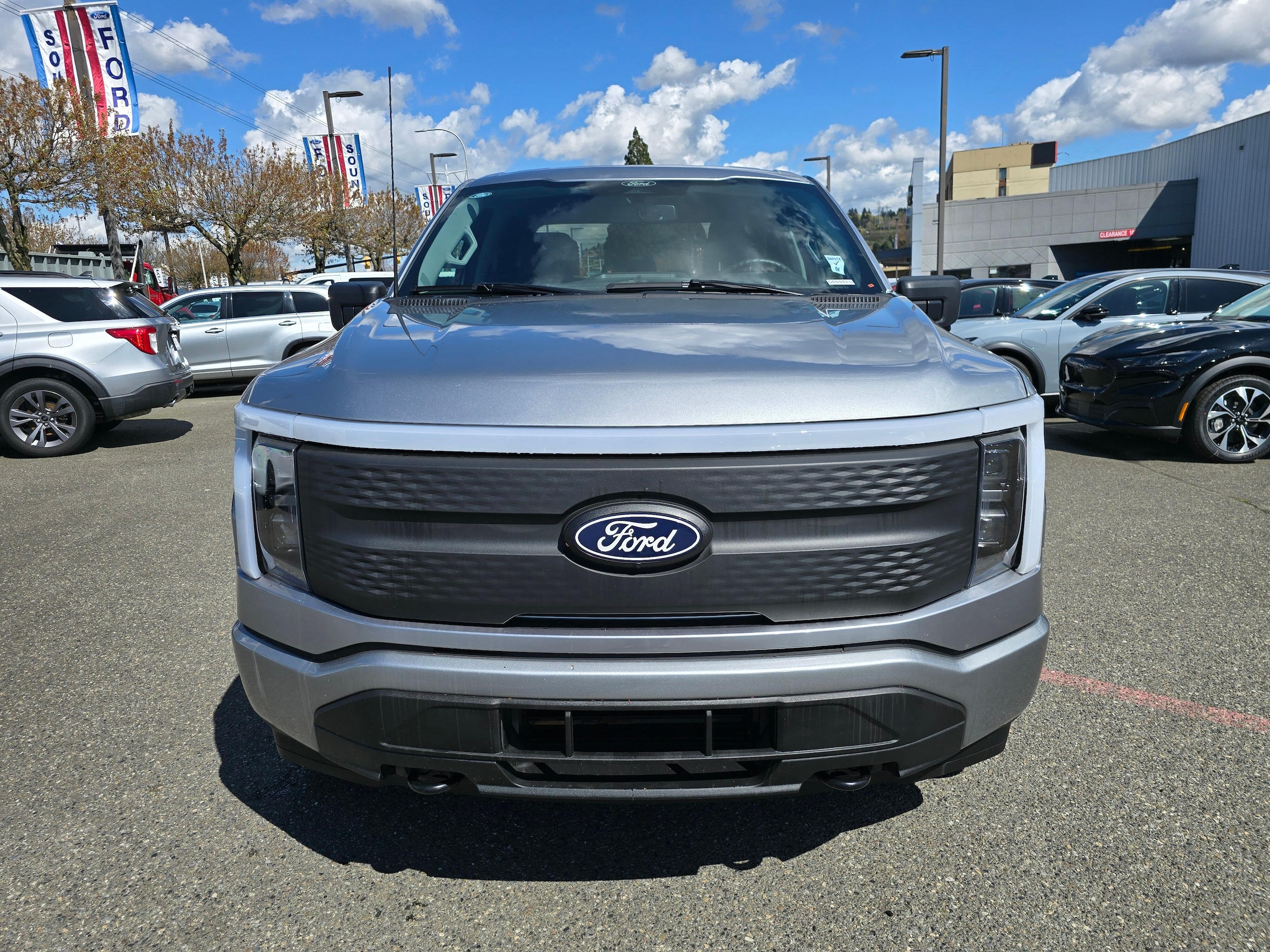 Certified 2025 Ford F-150 Lightning XLT with VIN 1FTVW3LK3SWG06041 for sale in Renton, WA