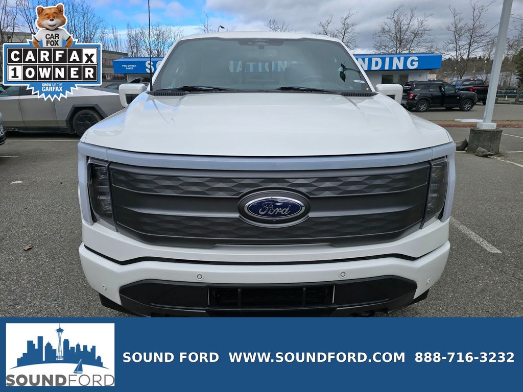 Used 2022 Ford F-150 Lightning Lariat with VIN 1FTVW1EL9NWG16426 for sale in Renton, WA