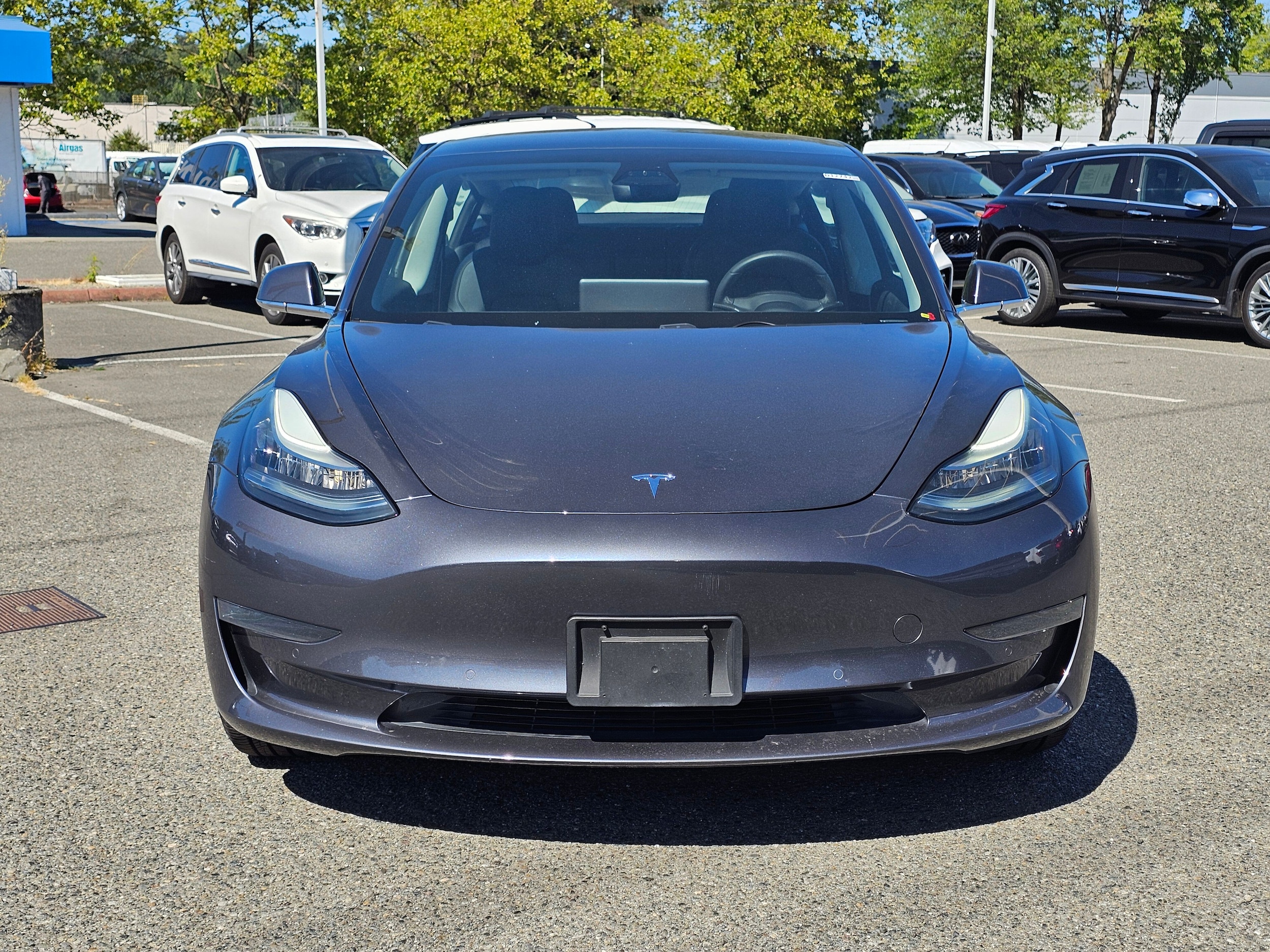 Used 2019 Tesla Model 3 Base with VIN 5YJ3E1EA7KF483092 for sale in Renton, WA