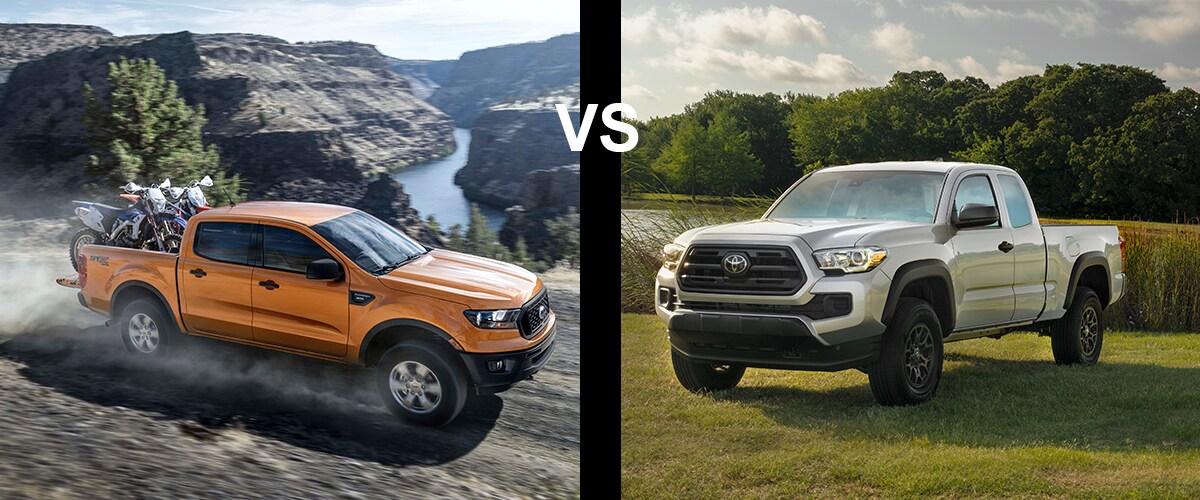 New Ford Ranger vs Toyota Sound Ford Inc.