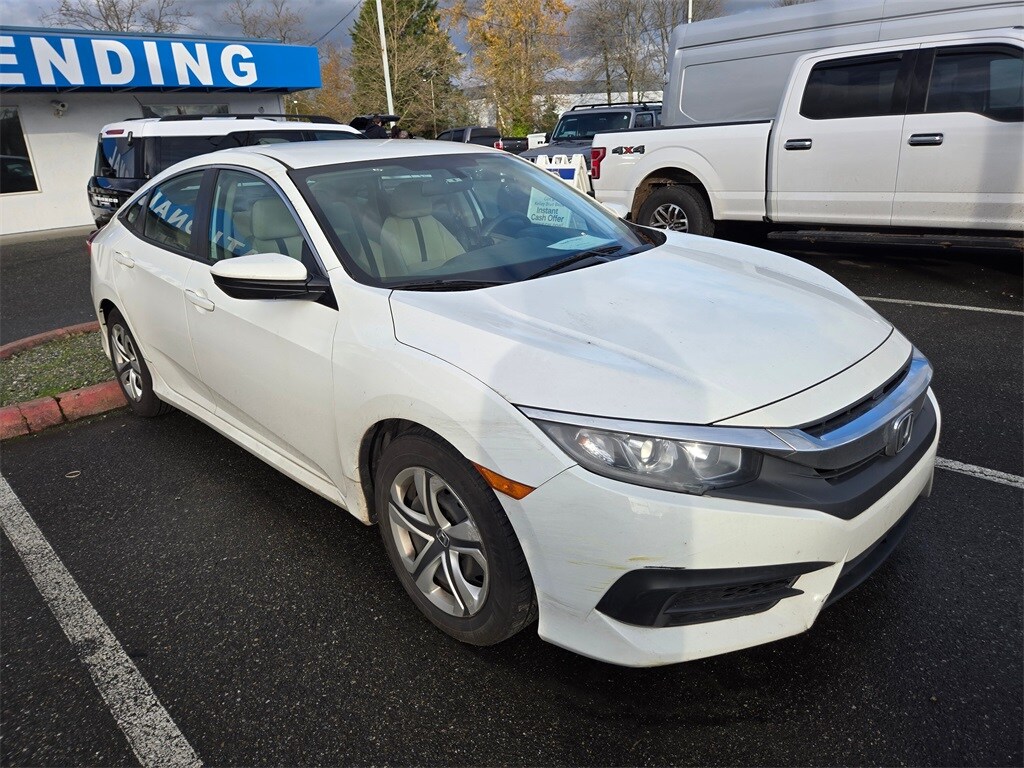 Used 2018 Honda Civic LX Sedan