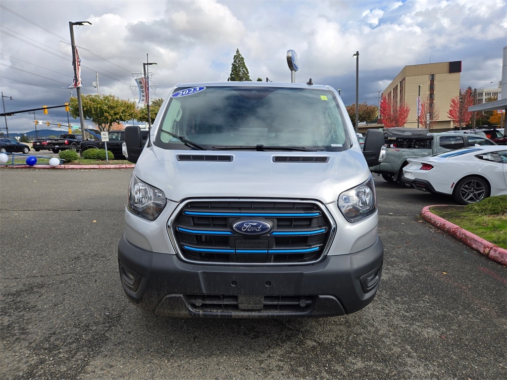 Used 2023 Ford E-Transit Cargo Van Base with VIN 1FTBW1YK3PKA22897 for sale in Renton, WA