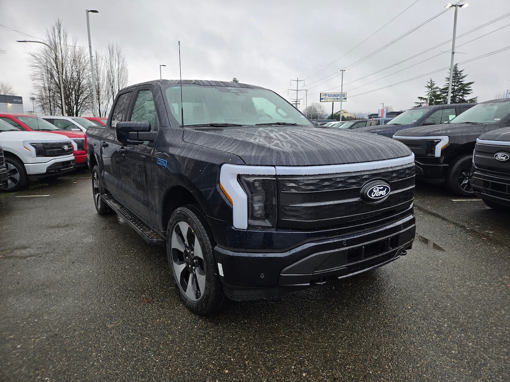 New 2025 Ford F-150 Lightning Platinum PU