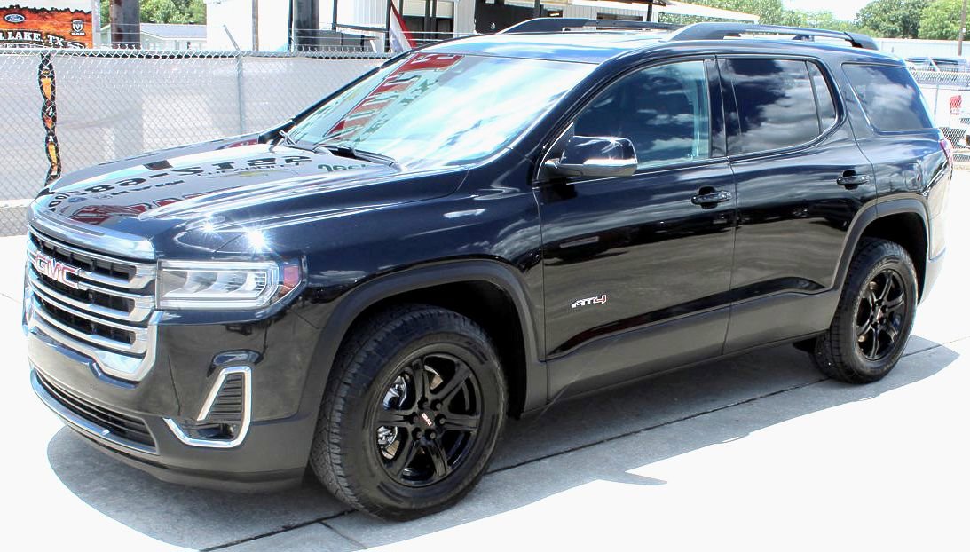 Used 2021 GMC Acadia AT4 with VIN 1GKKNLLS8MZ207380 for sale in Sour Lake, TX