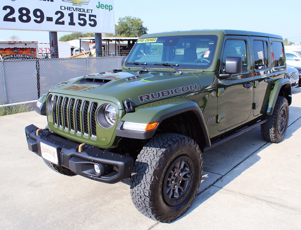 Used 2022 Jeep Wrangler Unlimited Rubicon 392 For Sale Sour Lake TX