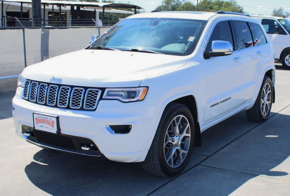 Used 2021 Jeep Grand Cherokee Overland with VIN 1C4RJECG8MC788217 for sale in Sour Lake, TX
