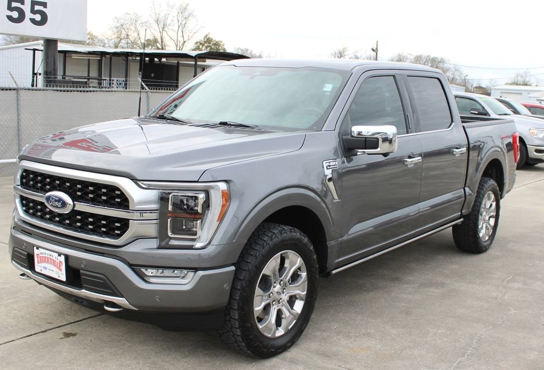 Used 2022 Ford F-150 Platinum with VIN 1FTFW1E88NFA26539 for sale in Sour Lake, TX