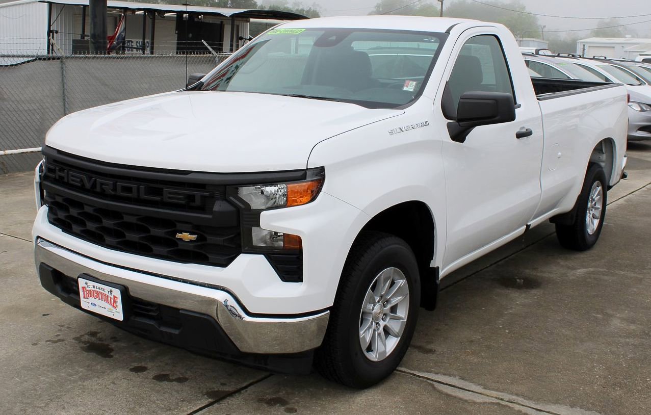 Used 2022 Chevrolet Silverado 1500 Work Truck with VIN 3GCNAAED4NG645337 for sale in Sour Lake, TX