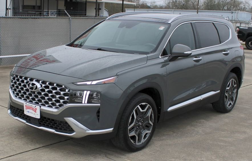 Used 2022 Hyundai Santa Fe Limited with VIN 5NMS44AL9NH479488 for sale in Sour Lake, TX