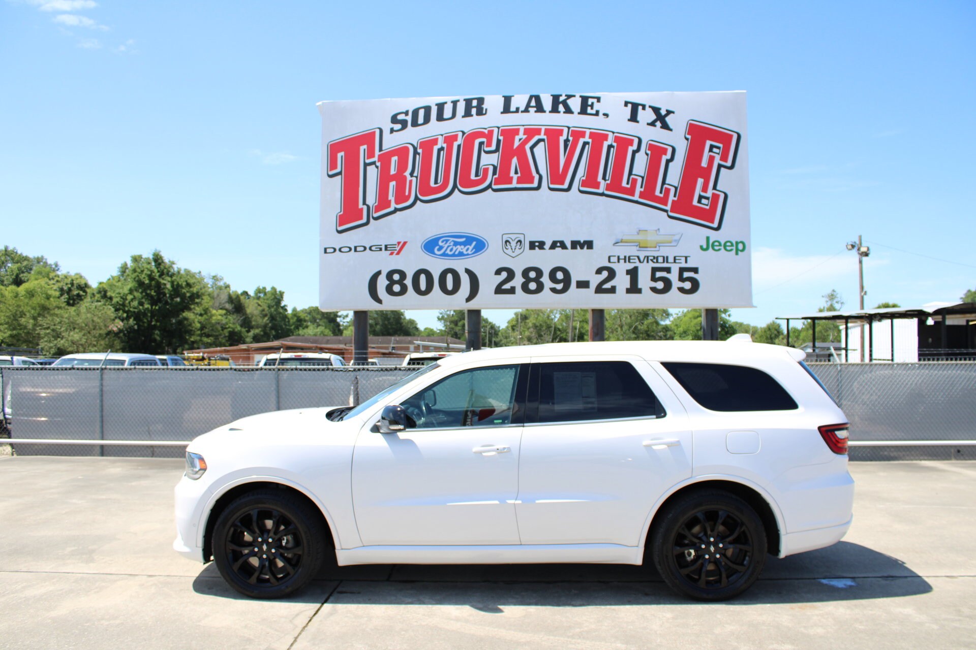 Used 2019 Dodge Durango R/T with VIN 1C4SDHCT3KC604953 for sale in Sour Lake, TX