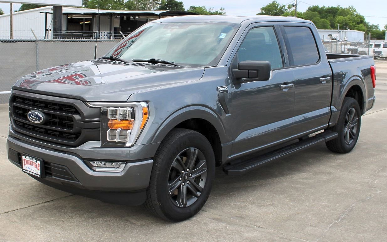 Used 2023 Ford F-150 XLT with VIN 1FTEW1C54PFC56831 for sale in Sour Lake, TX