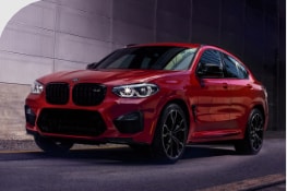 Compare the 2021 BMW X4 M models with other competitive models and vehicle makes.