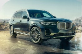 Compare the 2022 BMW X7 models with other competitive models and vehicle makes.