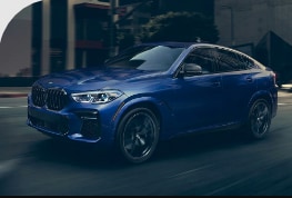 Compare the 2022 BMW X6 models with other competitive models and vehicle makes.