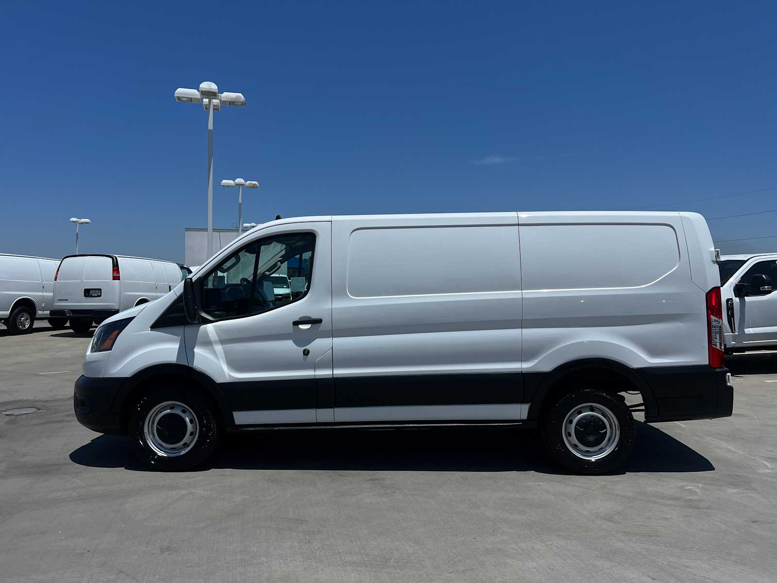 Used 2021 Ford Transit Van Base with VIN 1FTYE1Y89MKA84091 for sale in Hawthorne, CA