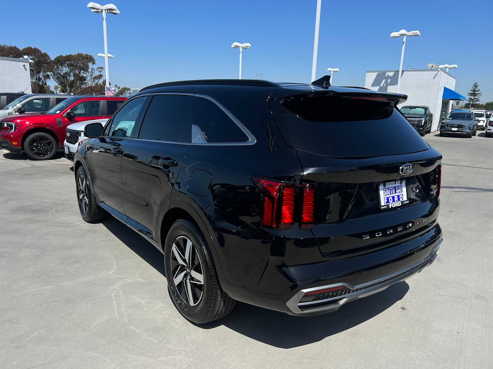 Certified 2021 Kia Sorento EX with VIN 5XYRH4LF9MG037491 for sale in Hawthorne, CA