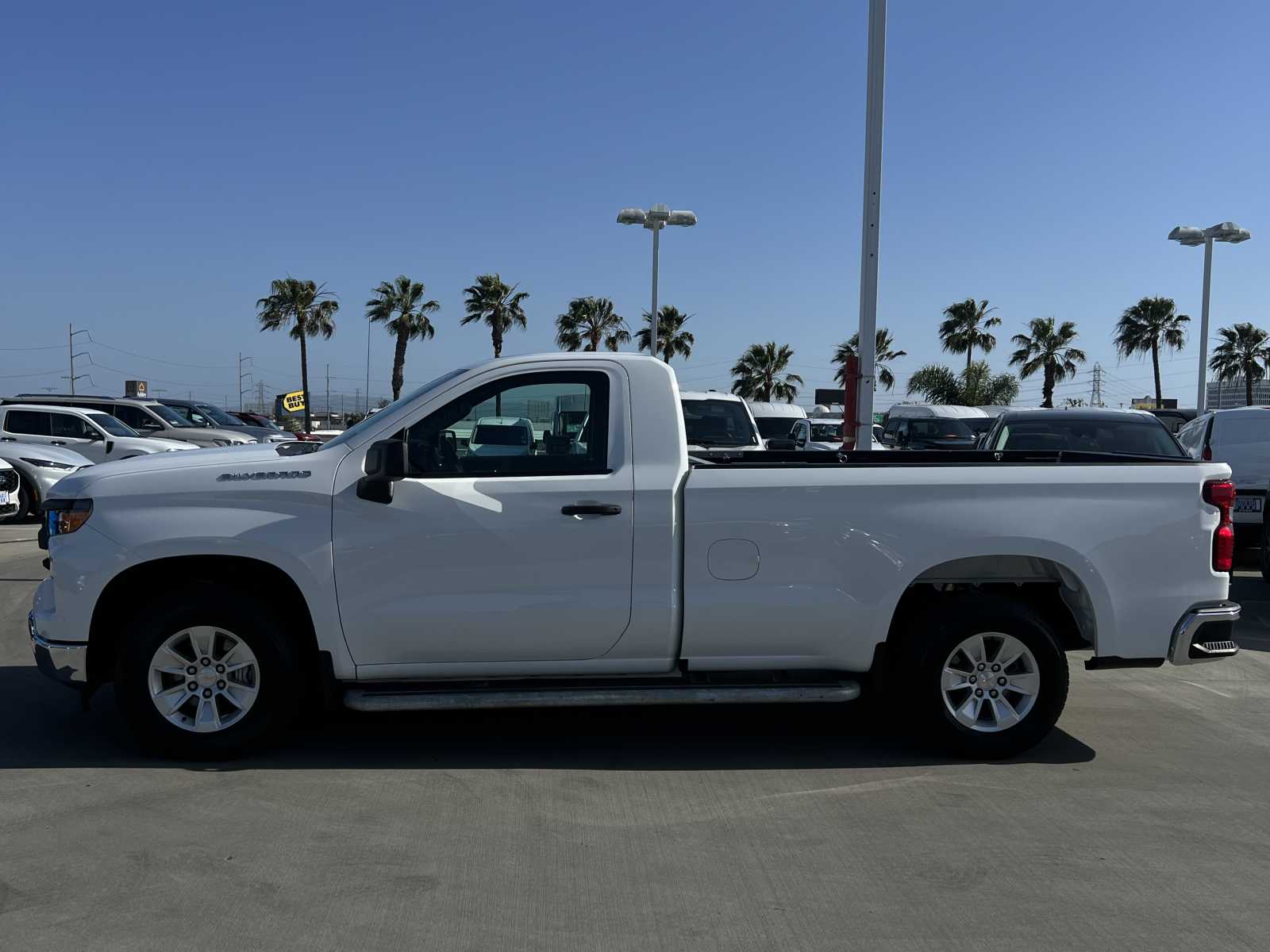 Used 2023 Chevrolet Silverado 1500 Work Truck with VIN 3GCNAAED2PG276030 for sale in Hawthorne, CA