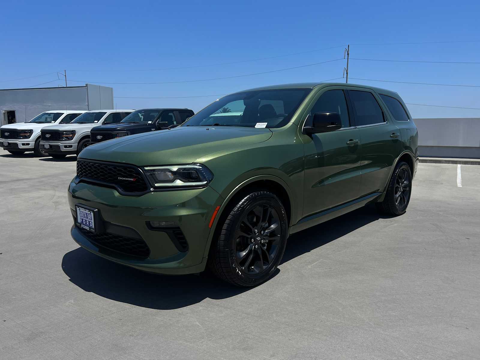 Certified 2021 Dodge Durango GT with VIN 1C4RDHDG3MC761434 for sale in Hawthorne, CA