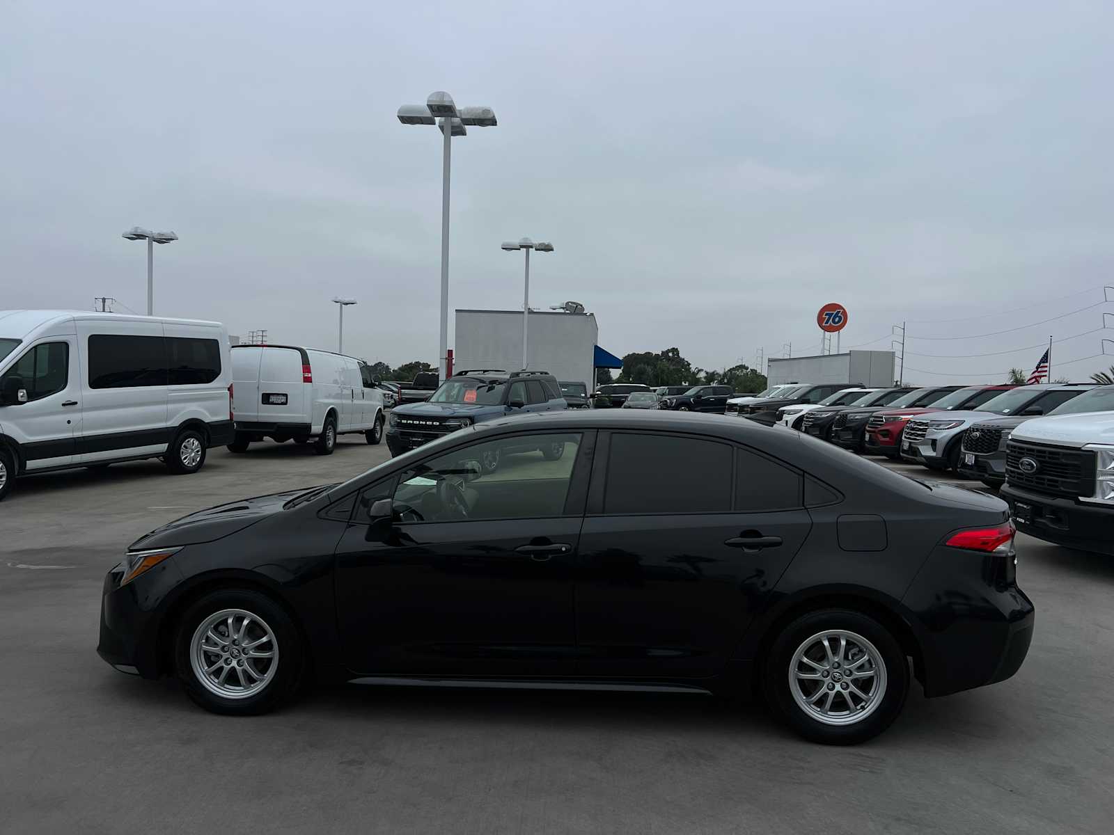 Certified 2022 Toyota Corolla LE with VIN JTDEAMDE1NJ058992 for sale in Hawthorne, CA