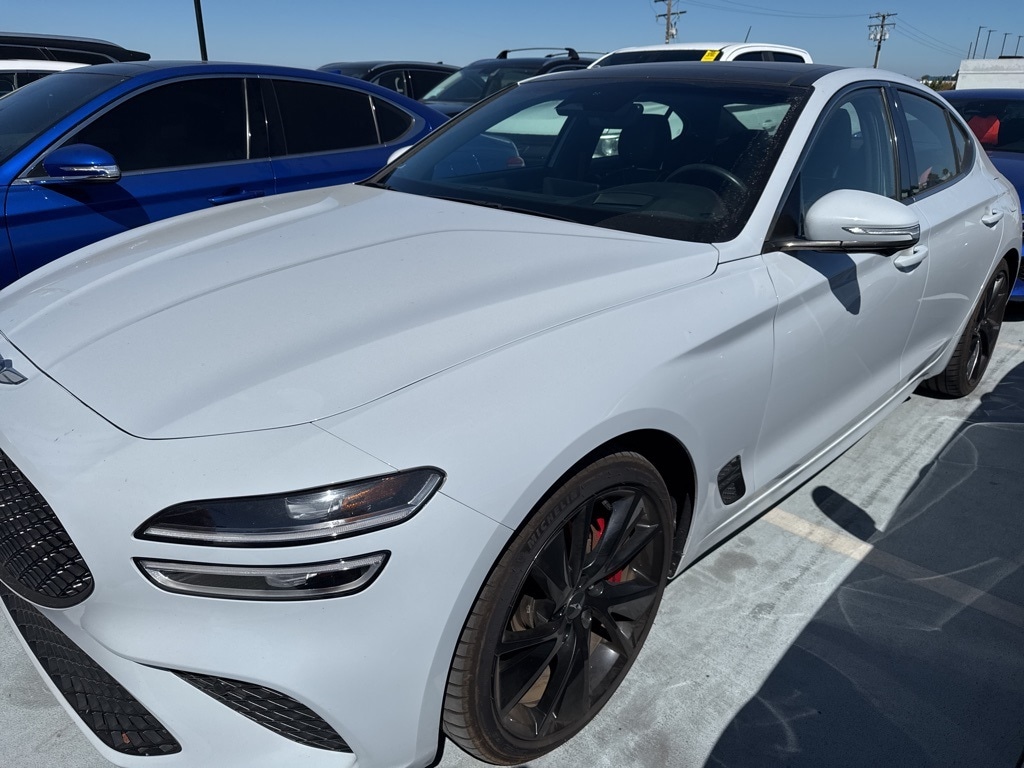 Certified 2023 GENESIS G70 Standard with VIN KMTG54TE7PU105234 for sale in Torrance, CA