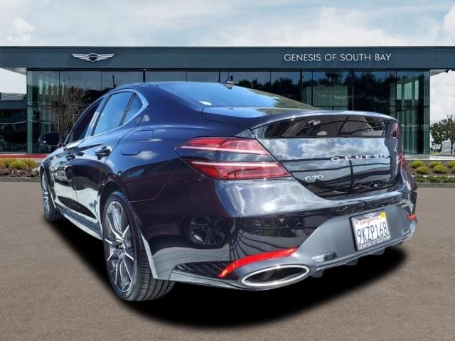 Certified 2024 GENESIS G70 Standard with VIN KMTG34SC6RU137200 for sale in Torrance, CA