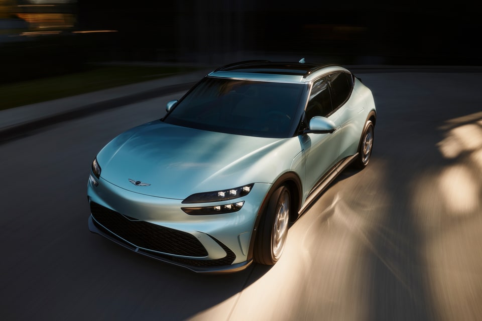 2023 Genesis GV60 EV in green