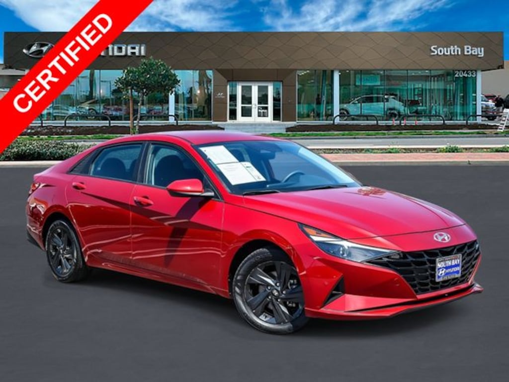 Certified 2022 Hyundai Elantra SEL Sedan