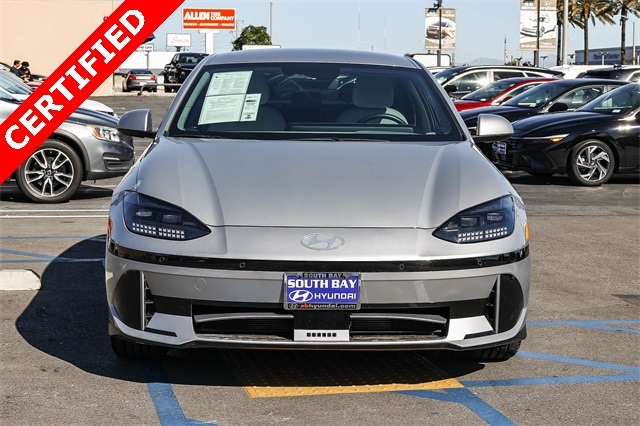 Certified 2023 Hyundai IONIQ 6 SEL with VIN KMHM34AA9PA033277 for sale in Torrance, CA