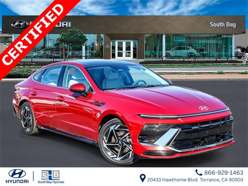 Certified 2024 Hyundai Sonata SEL Sedan