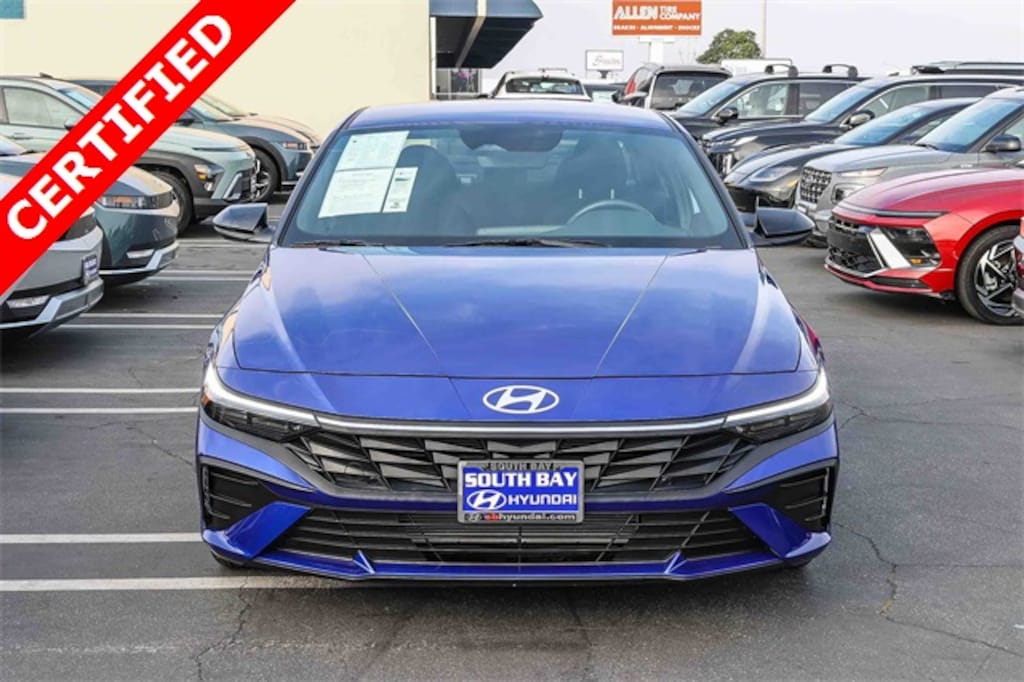 Certified 2025 Hyundai Elantra SEL Sport Sedan