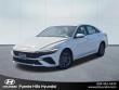New 2026 Hyundai Elantra Hybrid Blue Sedan