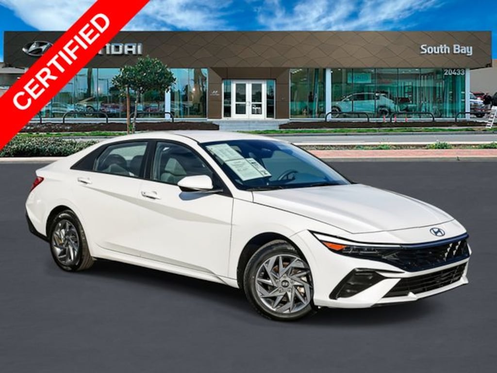 Certified 2024 Hyundai Elantra SEL Sedan