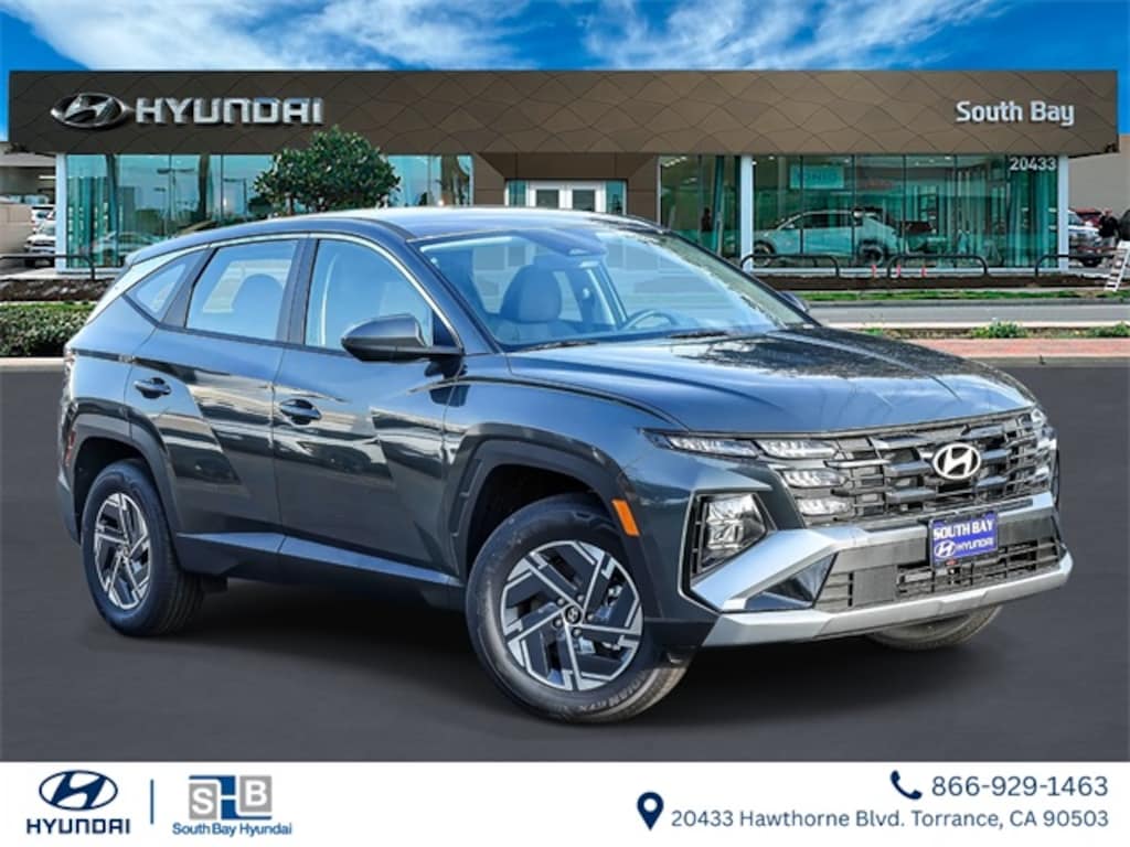 New 2026 Hyundai Tucson Hybrid Blue SUV