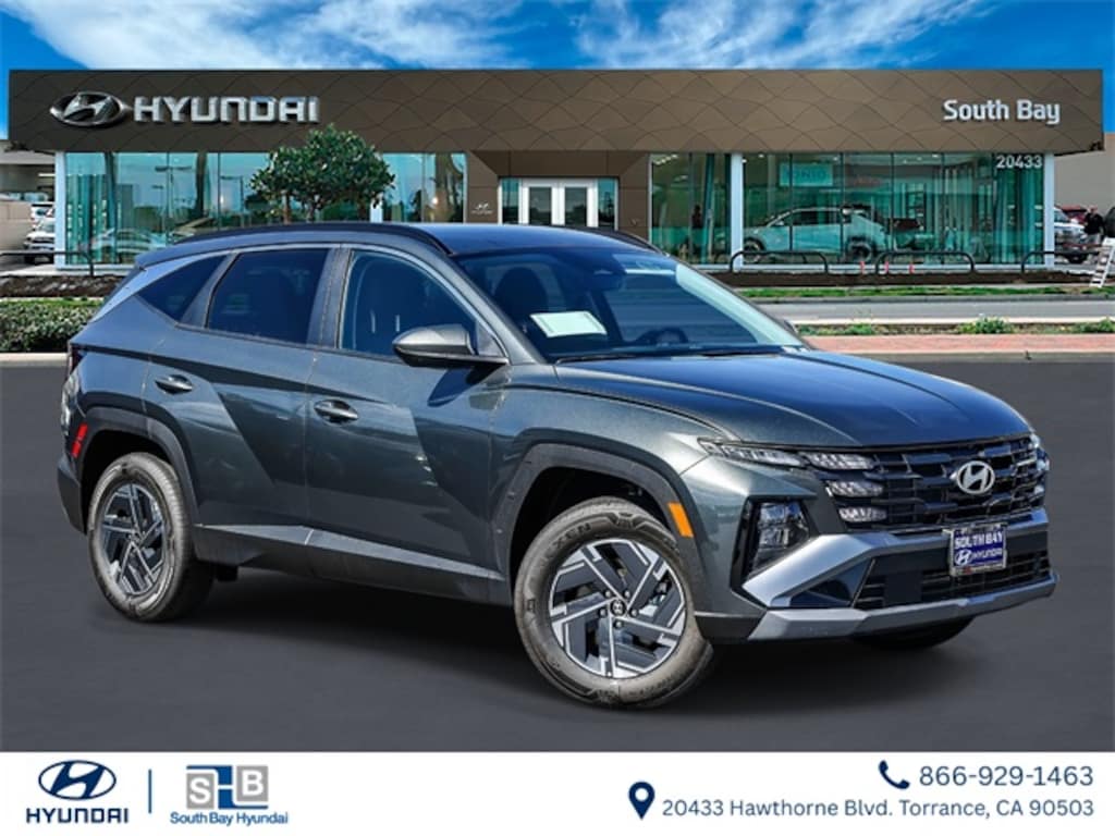 New 2025 Hyundai Tucson Hybrid Blue SUV
