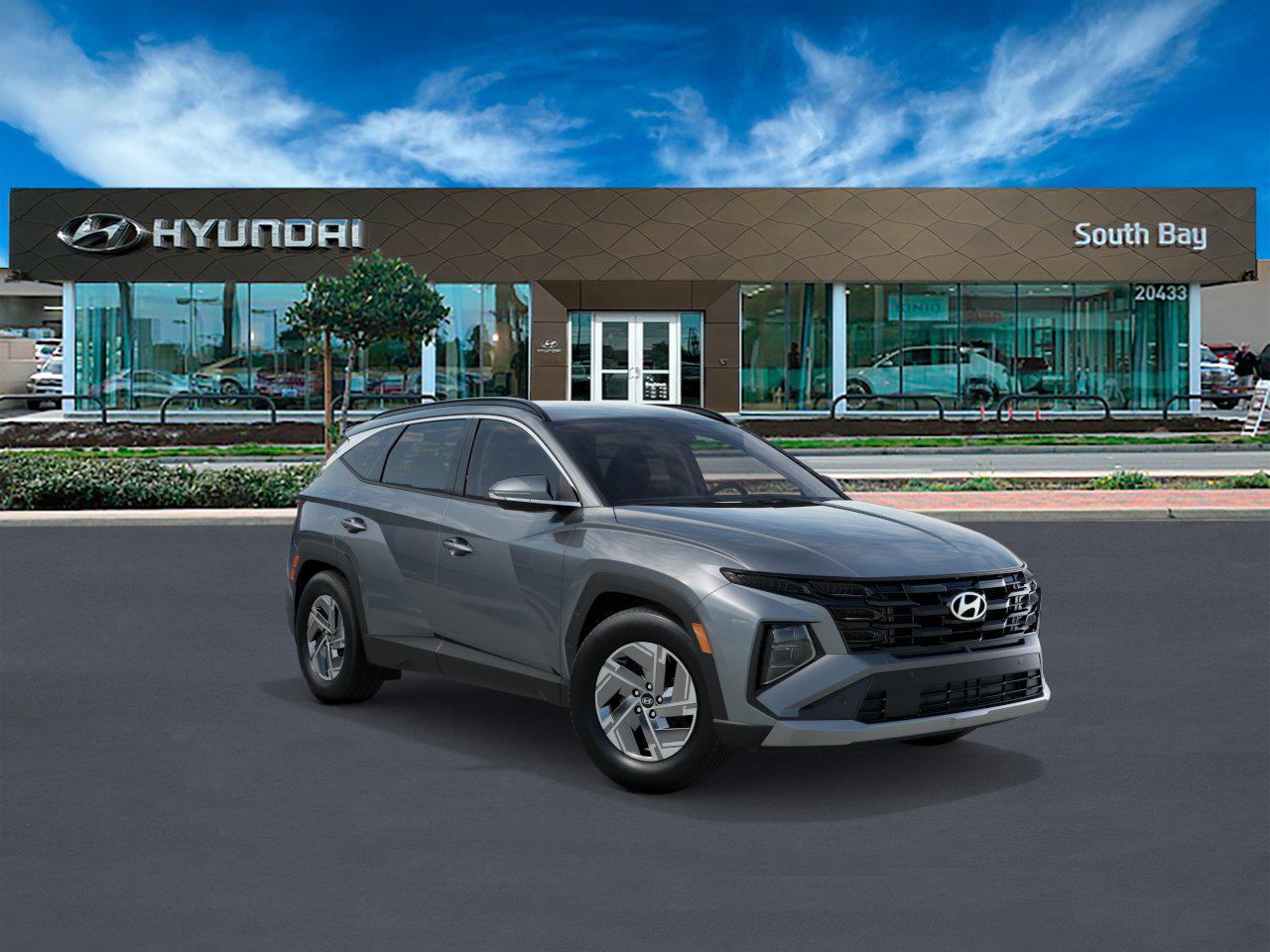 2025 Hyundai Tucson Hybrid Blue photo 2