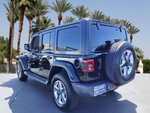 Used 2018 Jeep All-New Wrangler Unlimited Sahara with VIN 1C4HJXEG8JW116978 for sale in Torrance, CA