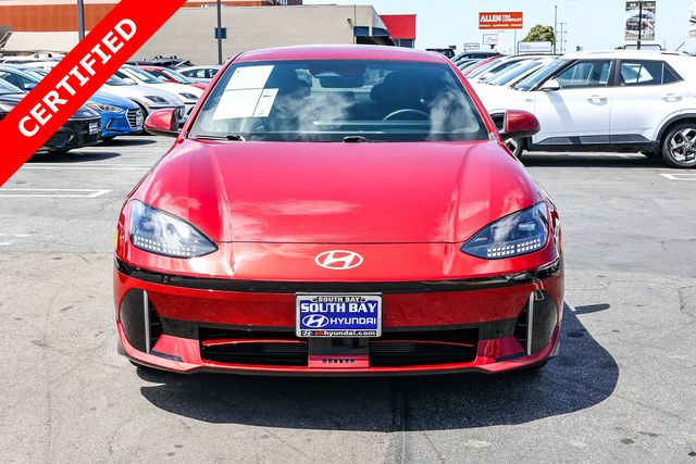 Certified 2024 Hyundai IONIQ 6 SEL with VIN KMHM34AA2RA075468 for sale in Torrance, CA