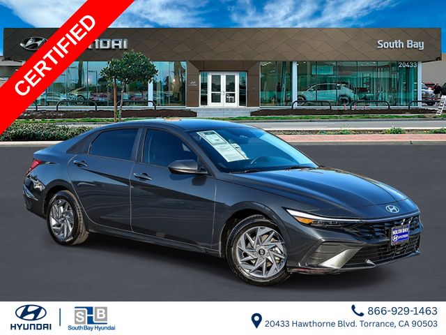 2024 Hyundai Elantra Blue
