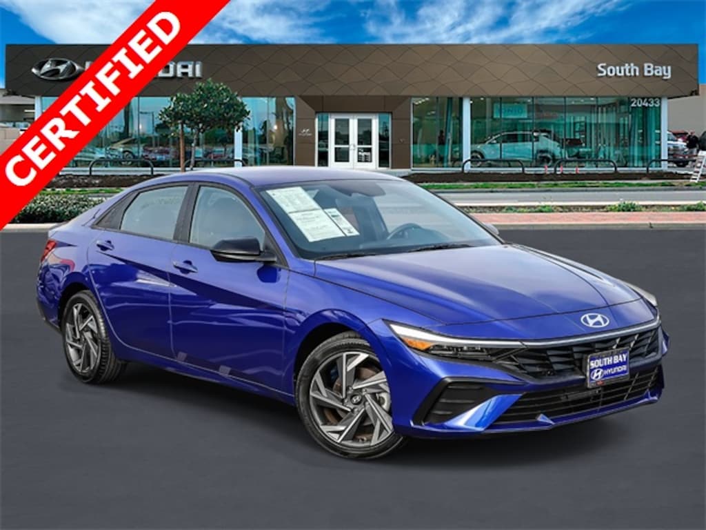 Certified 2025 Hyundai Elantra SEL Sport Sedan