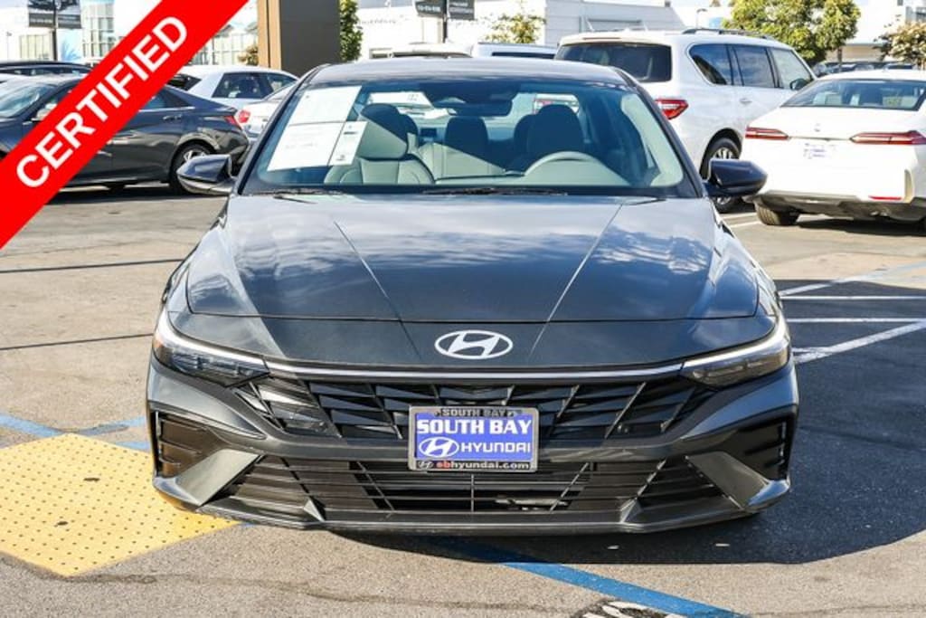 Certified 2025 Hyundai Elantra SEL Sport Sedan