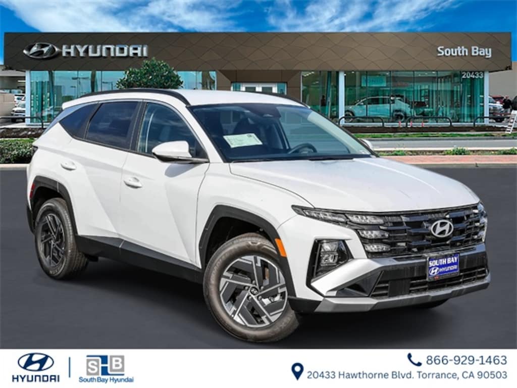 New 2025 Hyundai Tucson Hybrid Blue SUV