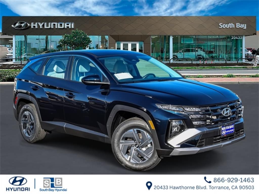 New 2026 Hyundai Tucson Hybrid Blue SUV
