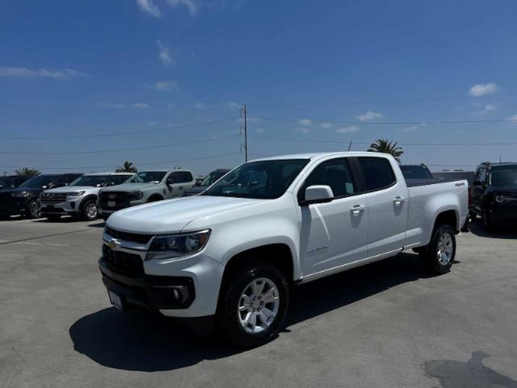 Used 2021 Chevrolet Colorado LT CREW CAB LONG BED TRUCK