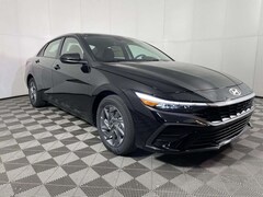 2026 Hyundai Elantra Hybrid Blue Sedan