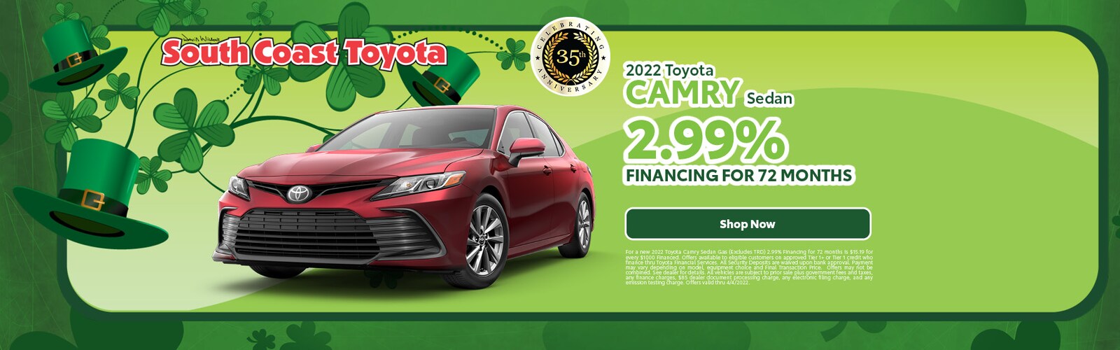 New & used Toyota Car Dealer Costa Mesa South Coast Toyota