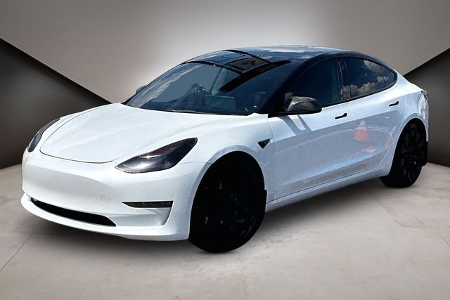 Used 2022 Tesla Model 3 Long Range with VIN 5YJ3E1EB6NF138973 for sale in Dallas, TX