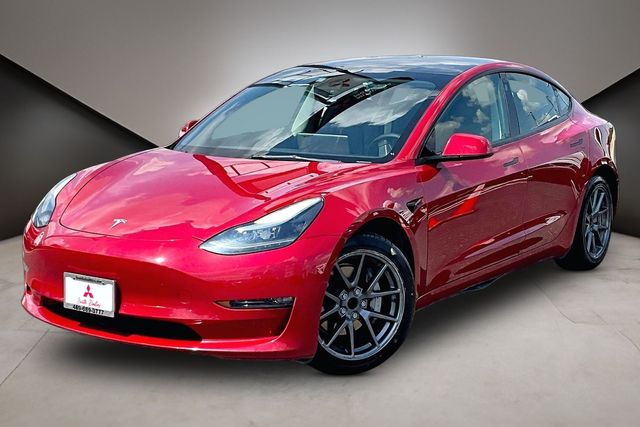 Used 2023 Tesla Model 3 Base with VIN 5YJ3E1EA9PF452806 for sale in Dallas, TX