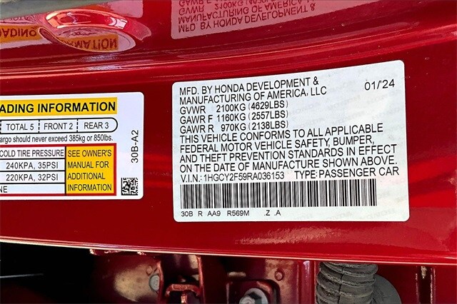 2024 Honda Accord Hybrid Sport - Photo 18